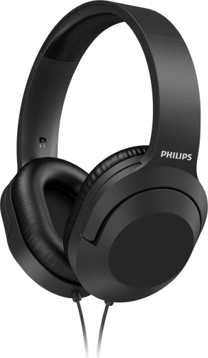 Philips žičane on-ear slušalice crne