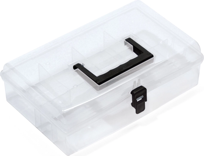 Plastični organizator NUN s prozirnim poklopcem 295 × 180 × 85 mm
