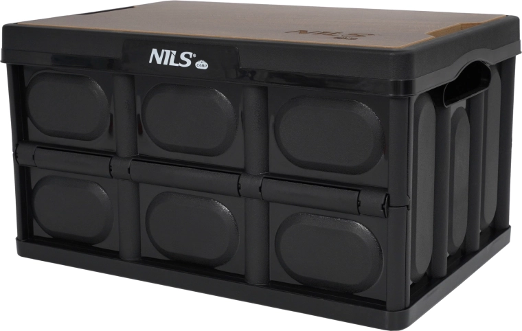 Sklopiva kutija s drvenim poklopcem 2u1 20 l NILS Camp