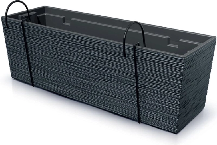 Plastična žardinjera FURU CASE 58 cm – antracit