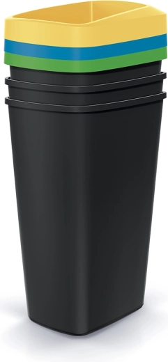 Set koševa za otpad Compacta Q Drop 3×45 l