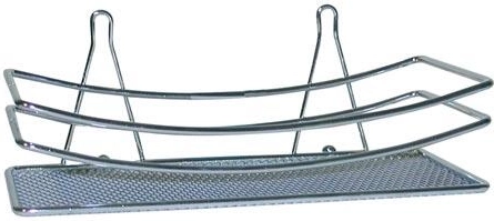 Kromirana kupaonska polica 25 × 11 × 5,5 cm