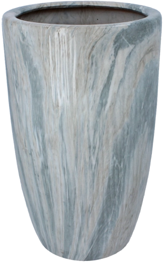 Keramička tegla s mramornim efektom 24 × 24 × 40 cm
