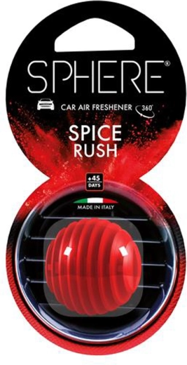 Osvježivač zraka za automobil Little Joe Sphere Spice Rush