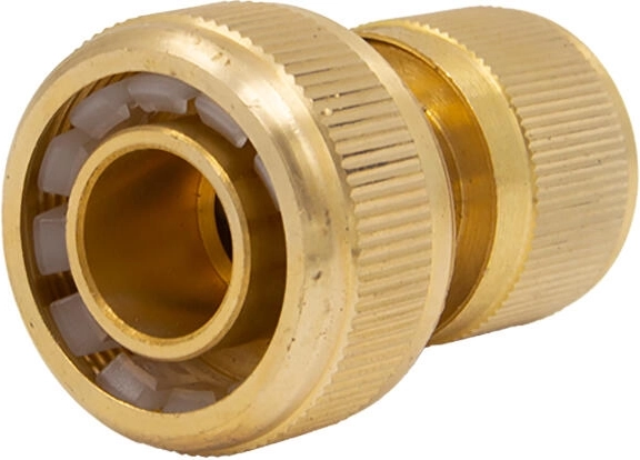 Brza spojka 3/4" s vodenim stopom od mesinga AQUA