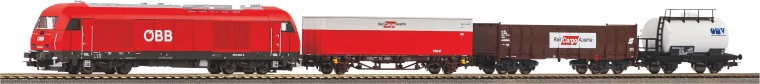 Piko početni set ÖBB Hercules s tri teretna vagona H0