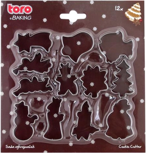 Set kalupa za kekse 12 kom TORO
