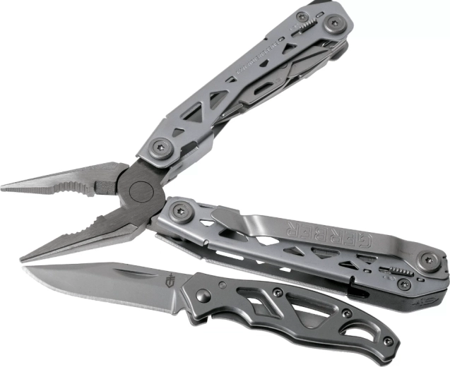 Gerber Suspension NXT i Paraframe Mini – set multifunkcionalnih kliješta i džepnog noža (15 funkcija)