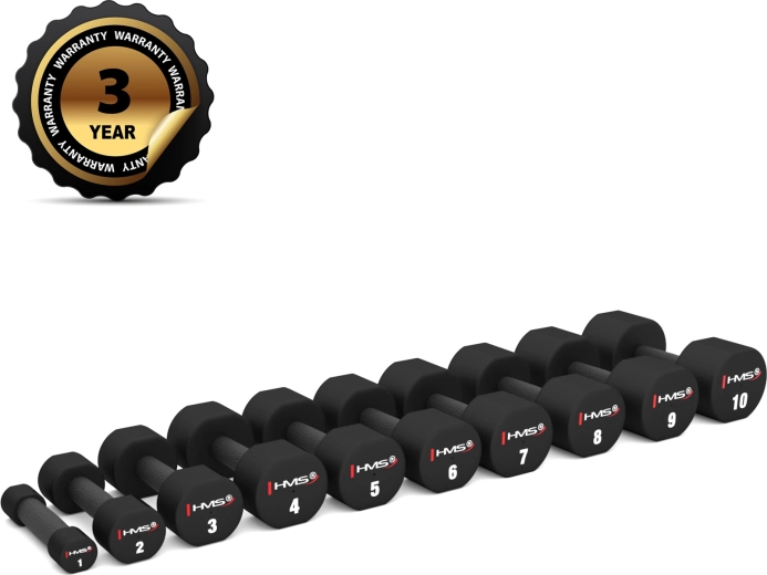 Poliuretanske bučice HMS HPT 2 × 4 kg (par)