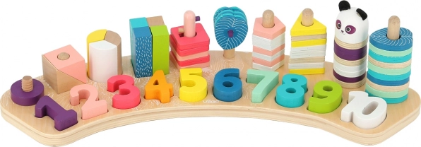 Vilac drveni edukativni set računanja Pod jednim krovom