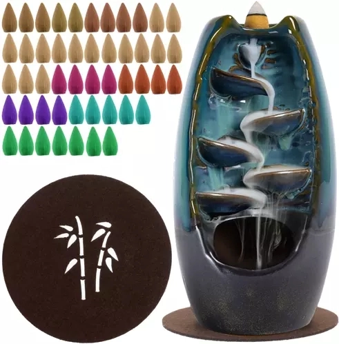 Keramički mirisni komin za konuse sa povratnim tokom