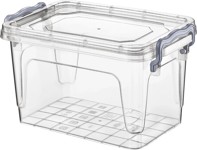 Pravokutna plastična posuda Maxi Multi Box 1 l s poklopcem