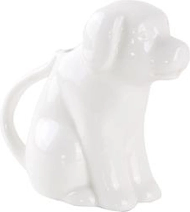 Keramička vrhnjača za mlijeko u obliku psa 12,5 × 7 × 11,8 cm