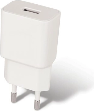 Mrežni punjač MAXLIFE MXTC-01 USB 1 A s USB‑C kabelom, bijela
