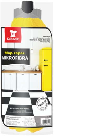 Mop od mikrovlakana s trakicom Power Scrub KUCHCIK