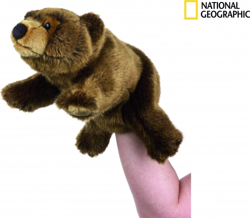 Ručna lutka grizli medvjed National Geographic