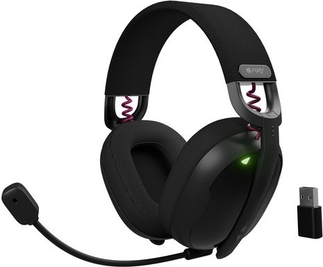 Fury Fukiya F6 bežične gaming slušalice crne