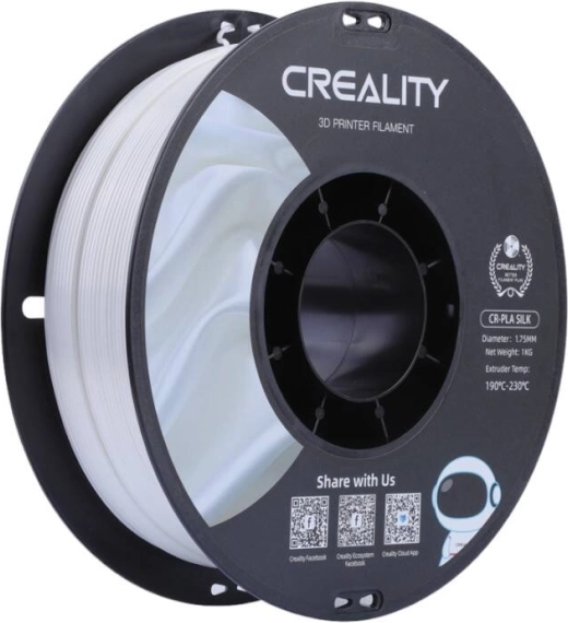 Creality CR‑PLA Silk filament bijeli 1,75 mm