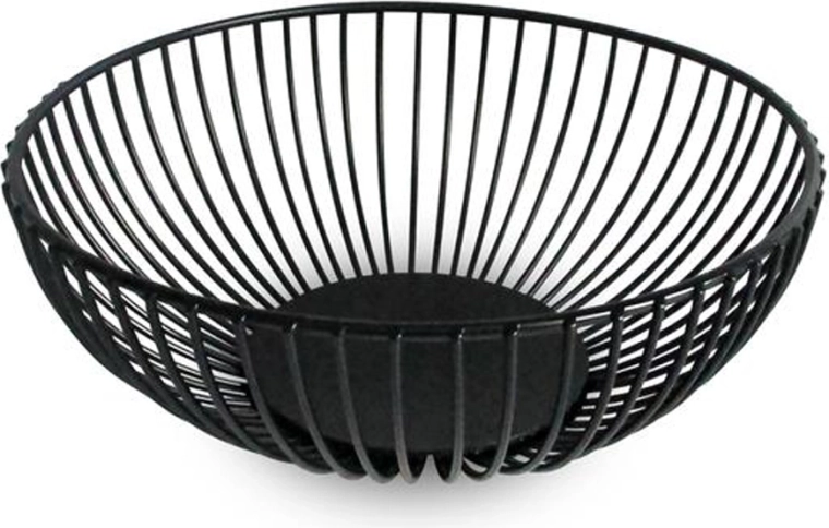 Žičana zdjela za voće Kitchisimo crna 18 cm