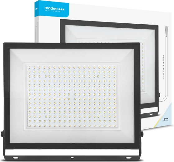 LED reflektor Modee E‑series Slim 200 W, 16000 lm, 120°, hladno bijela