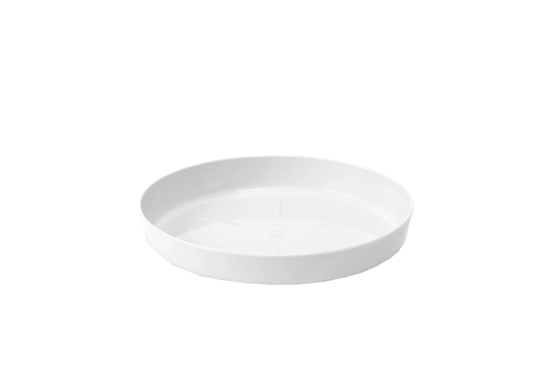 Plastično postolje za cvjetnjak Lamela Magnolia bijelo 14,5 cm