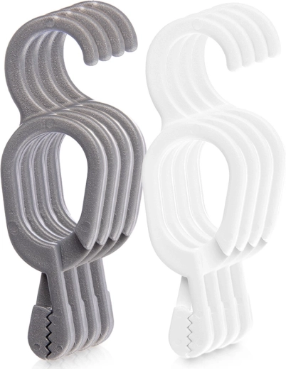 Klipse za ručnike s kukom, set 8 kom