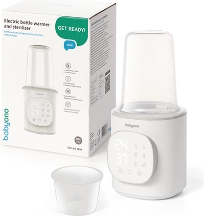 BabyOno električni grijač i sterilizator bočica 6-u-1 s LED zaslonom