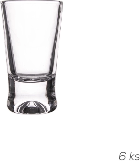 Staklene čašice Glas 0,025 l (6 kom)