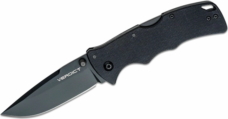 Cold Steel Verdict spear point sklopivi nož 7,6 cm crni G10