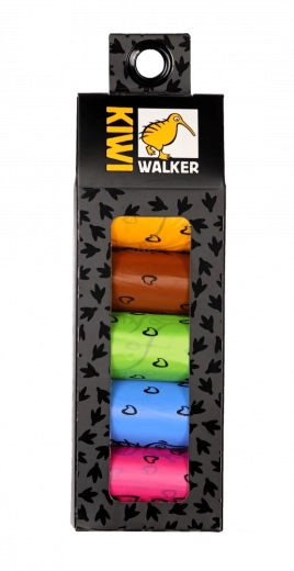 Kiwi Walker ekološke vrećice za izmet, 5 rola