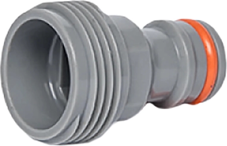 Plastični adapter s vanjskim navojem 3/4" WHITE LINE