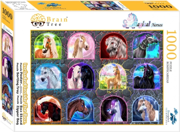 Slagalica Čarobni konji 1000 dijelova