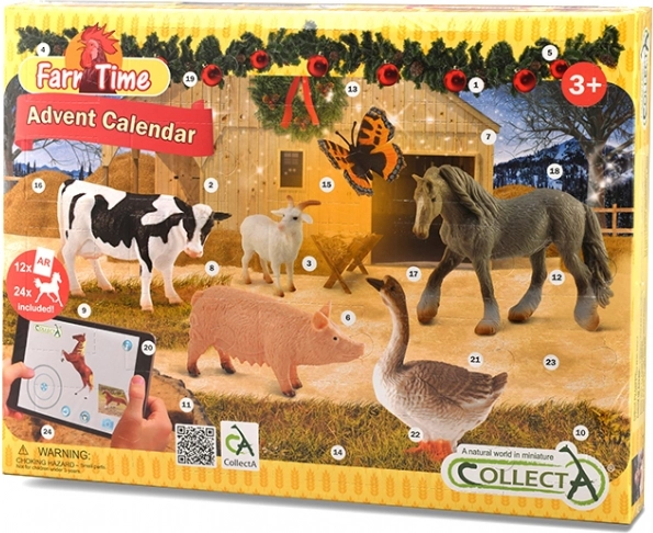 Adventski kalendar CollectA Farma i konji