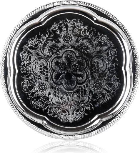 Pladanj AKCENT od kromiranog metala 35 cm