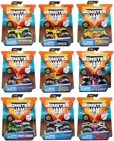 Monster Jam Auto 1:64 1-pack mix