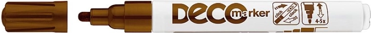 Marker ICO Deco smeđi 2–4 mm
