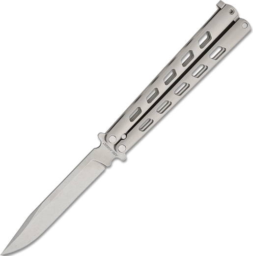 Balisong nož Cold Steel Arc Angel, 11,4 cm, satin, aluminijske drške