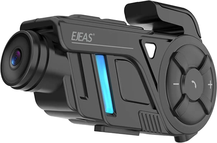 EJEAS K1 Pro+ motociklistički interkom s kamerom i snimačem