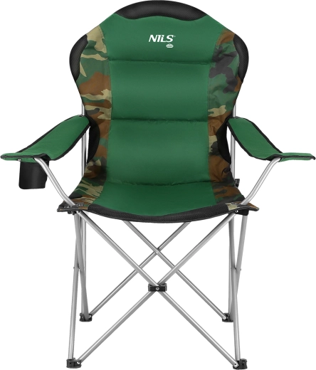 Sklopiva kamping stolica NILS Camp camo