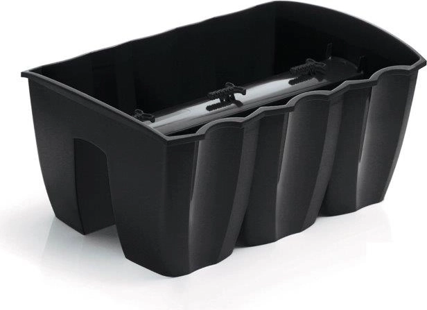 Žardinijera za ogradu Crown 39,3 cm antracit