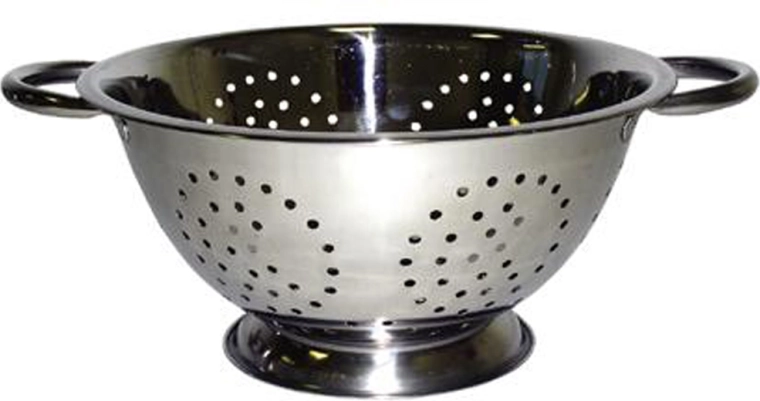 TORO cjedilo od nehrđajućeg čelika s ručkama 24,5 cm