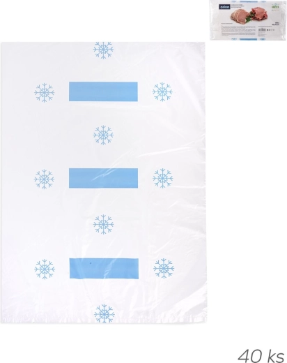 Vrećice za zamrzavanje Extra 40 × 30 cm, 40 kom