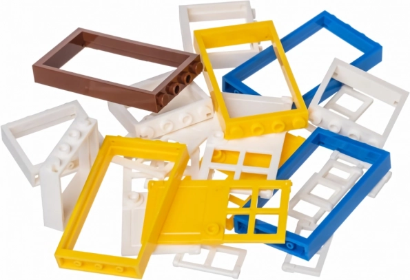 L-W Toys kreativni set šarenih prozora i vrata
