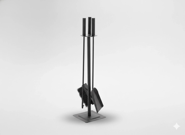 Kamin set, 3 dijela sa stalkom, 61 cm