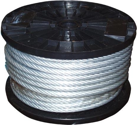 Čelična sajla 3/4 mm u PVC bužiru, pocinčana (100 m)