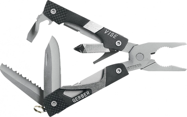 Multialat Gerber Vise Pocket Tool, crni, 10 funkcija