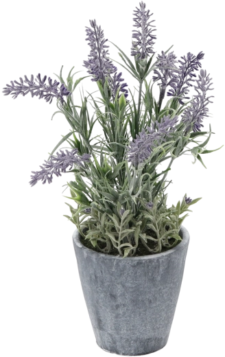Sintetička lavanda u tegli 32 cm