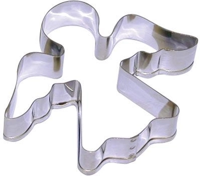 Rezači za kolači od nehrđajućeg čelika anđeo – set 10 kom