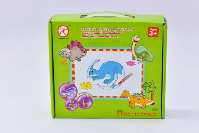 Mac Toys Puzzle Dinosauri s Vodenim Slikanjem