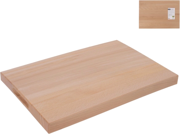 Drvena kuhinjska daska za rezanje 50 × 35 cm